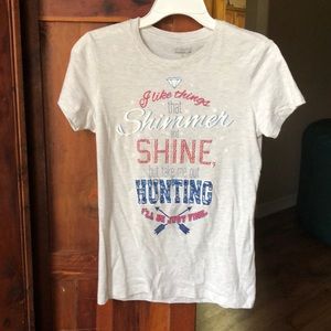 Wrangler T-shirt with a cute saying